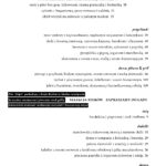 Menu restauracji w wersji polskiej