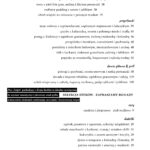 Menu restauracji w wersji polskiej
